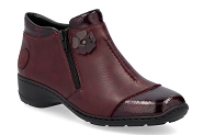 RIEKER 58388.36<br>Cuir bordeaux