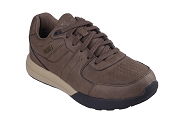 SKECHERS 205236 BRN NETSON<br>Cuir Marron