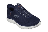 SKECHERS 232457 NVY<br>Cuir Navy