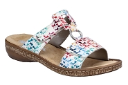 RIEKER 628P9.90<br>Cuir Multicolore