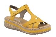 RIEKER V0919.68<br>Cuir Jaune