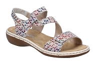 RIEKER 659C7.94<br>Cuir Multicolore