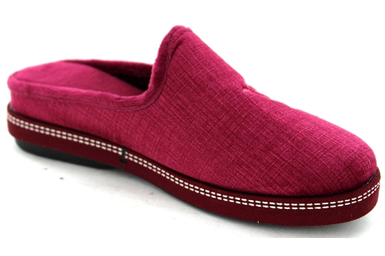 La maison de l espadrille pantoufles 6805.7 tissu bordeaux5802501_3