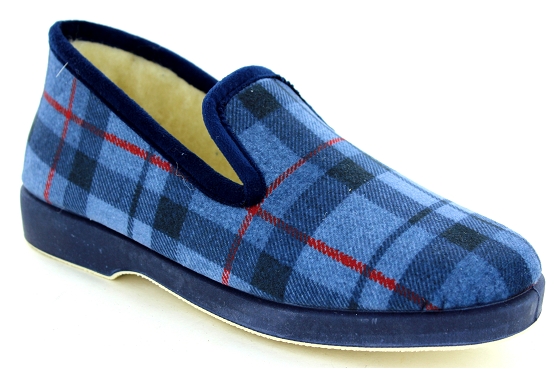 La maison de l espadrille pantoufles 7673.7 tissu marine5805201_1