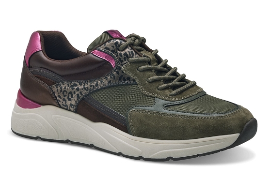 Tamaris baskets sneakers 23745.43.329 cuir leopard5808201_1