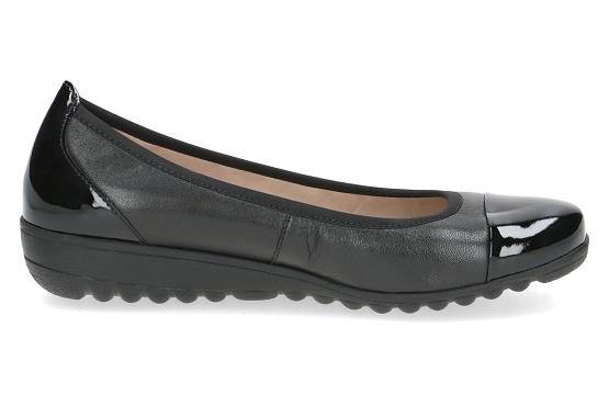 Caprice ballerines 22103.41.026 cuir noir5813601_3