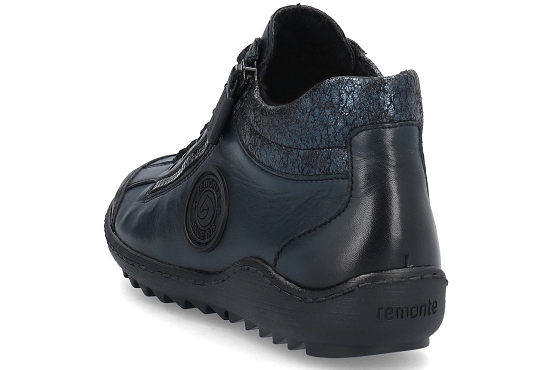 Remonte baskets sneakers r1477.15 cuir bleu5816201_3