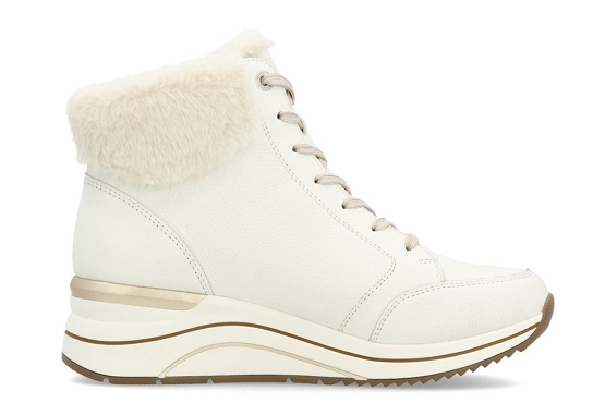 Remonte boots bottine d0t77.80 cuir blanc5817401_2