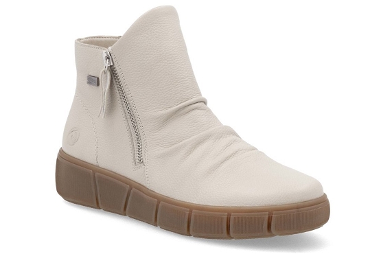 Remonte boots bottine d1t73.00 cuir blanc5817801_1