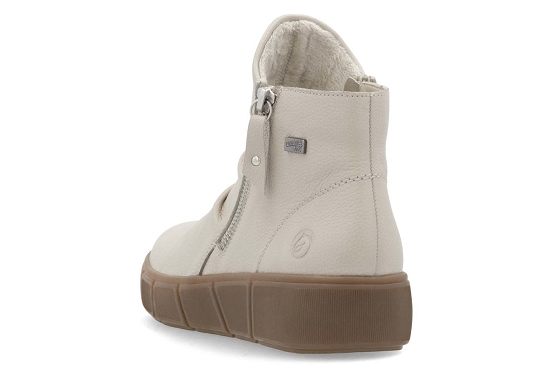 Remonte boots bottine d1t73.00 cuir blanc5817801_3