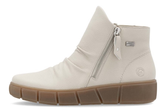 Remonte boots bottine d1t73.00 cuir blanc5817801_4