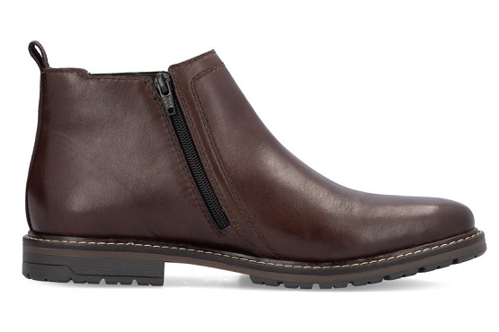 Rieker bottines boots 13757.25 cuir marron5818901_2