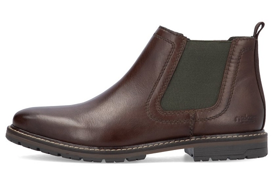 Rieker bottines boots 13757.25 cuir marron5818901_4