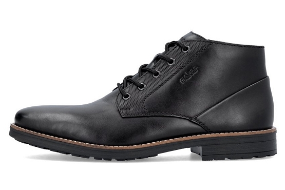 Rieker bottines boots 33207.00 cuir noir5819001_4