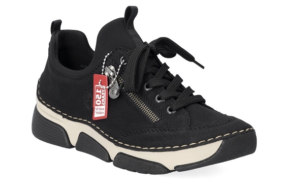 Rieker baskets sneakers 45973.00 cuir noir5820401_1