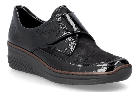 Rieker velcro 487c0.00 cuir noir5820601_1