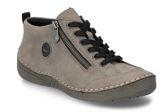 Rieker baskets sneakers 52514.42 cuir gris5820901_1