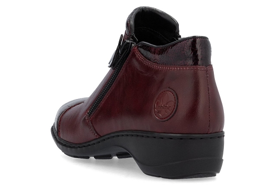 Rieker boots bottine 58388.36 cuir bordeaux5821201_3