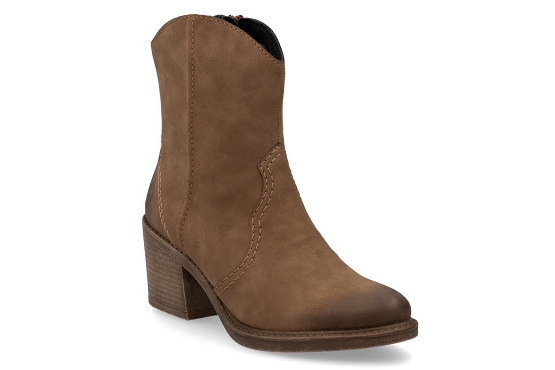 Rieker boots bottine y1251.24 cuir camel5821601_1