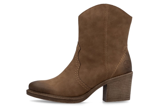 Rieker boots bottine y1251.24 cuir camel5821601_4