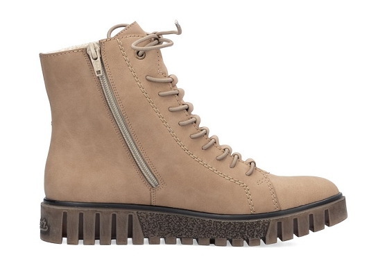 Rieker boots bottine y3421.20 cuir camel5822701_2