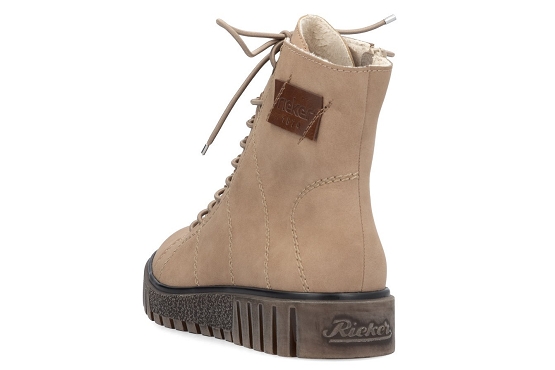 Rieker boots bottine y3421.20 cuir camel5822701_3