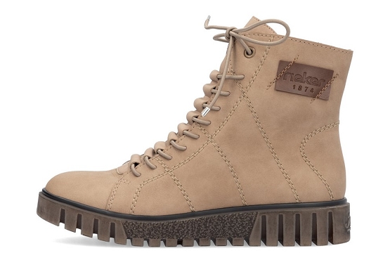 Rieker boots bottine y3421.20 cuir camel5822701_4