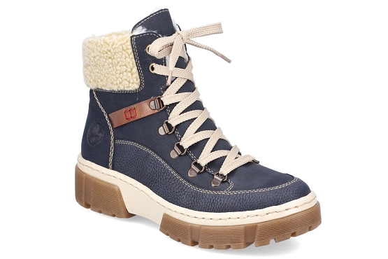 Rieker boots bottine x8638.14 cuir pazifik5823101_1