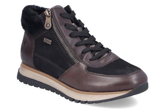 Rieker baskets sneakers 49040.00 cuir noir5823201_1