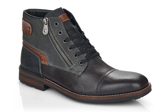 Rieker bottines boots f1311.45 cuir graphite5824001_1