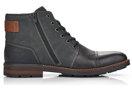 Rieker bottines boots f1311.45 cuir graphite5824001_2