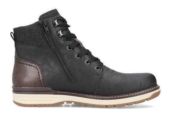 Rieker bottines boots 39440.00 cuir noir5824101_2