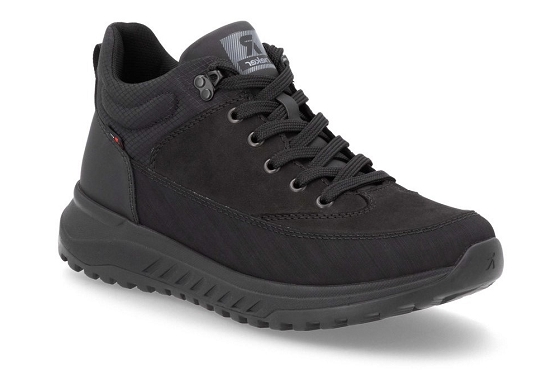 Rieker baskets sneakers u0173.00 cuir noir5824601_1