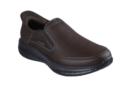 Skechers baskets sneakers 205237.rdbr cuir marron5824701_1