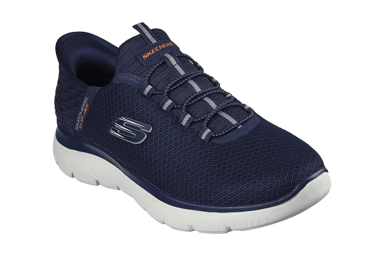 Skechers baskets sneakers 232457 nvy cuir navy5825601_1