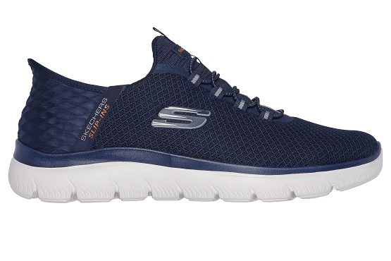 Skechers baskets sneakers 232457 nvy cuir navy5825601_2