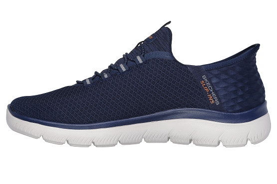 Skechers baskets sneakers 232457 nvy cuir navy5825601_3