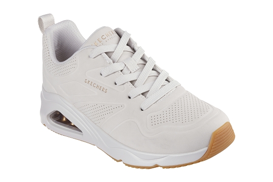 Skechers baskets sneakers 177390 ofwt cuir blanc5826101_1