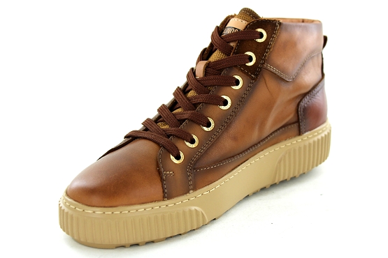 Pikolinos baskets sneakers riells w4z.8584c3 cuir brandy5826801_2