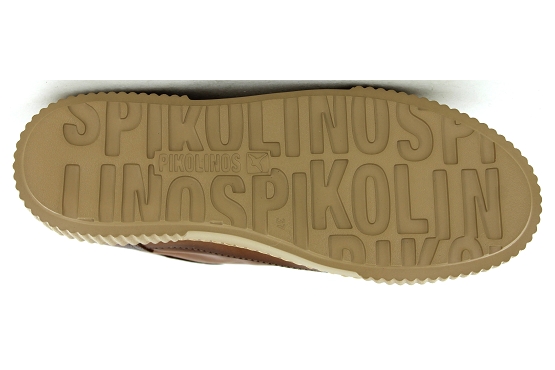 Pikolinos baskets sneakers riells w4z.8584c3 cuir brandy5826801_4