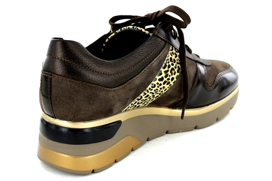 Mephisto baskets sneakers elisia cuir bronze5828501_3