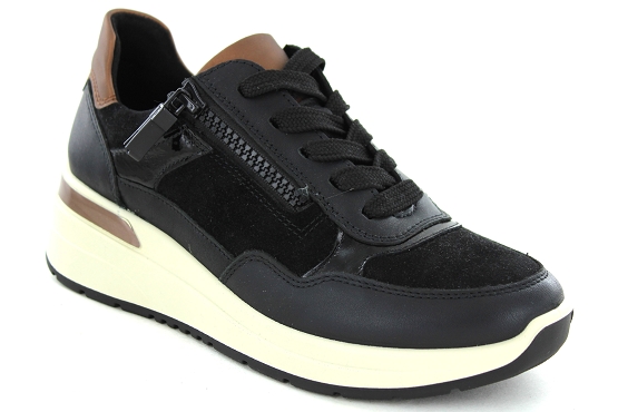 Ara baskets sneakers 1257702.01 cuir noir5829401_1