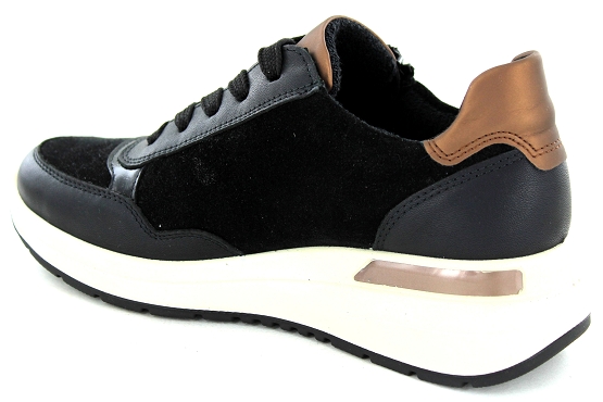 Ara baskets sneakers 1257702.01 cuir noir5829401_3