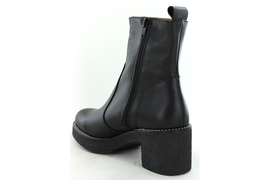 A bientot merci boots bottine 7071 fado cuir noir5832201_3