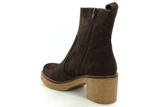 A bientot merci boots bottine 7071 fado daim marron5832401_3