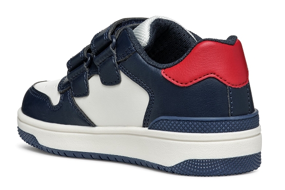 Geox baskets sneakers j46lqa cuir navy5835101_3