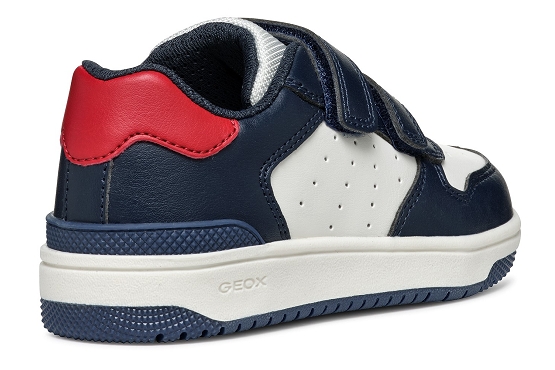 Geox baskets sneakers j46lqa cuir navy5835101_4