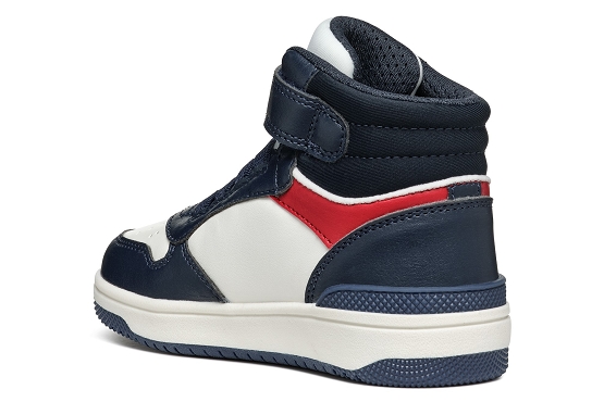 Geox baskets sneakers j46lqb cuir navy5835201_3