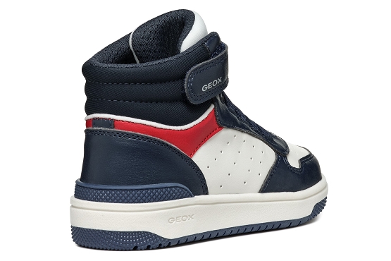 Geox baskets sneakers j46lqb cuir navy5835201_4