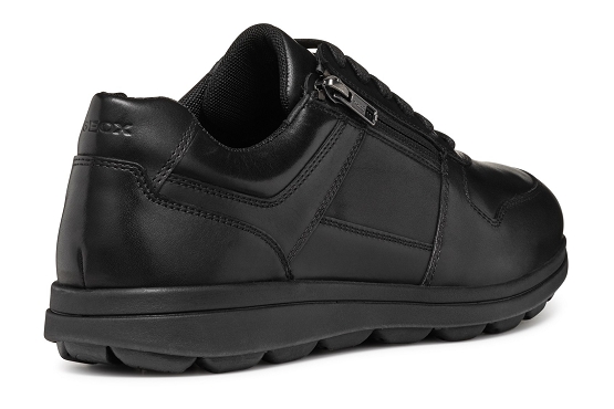 Geox baskets sneakers u46gra cuir noir5836501_4